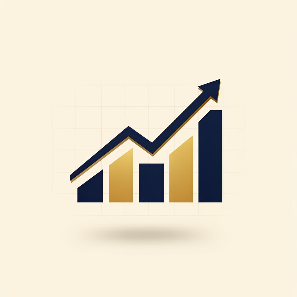 Financial growth visualization